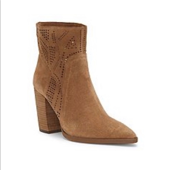 Vince Camuto Catheryna Laser Cut Bootie 